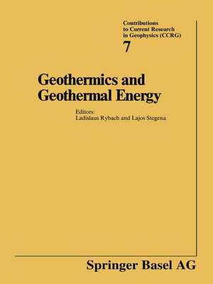 cover image of Geothermics and Geothermal Energy